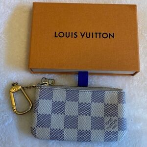 Louis Vuitton key pouch Azur